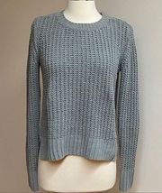 Maison Jules Gray Chenille Pullover, NWOT