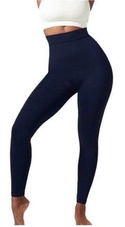 Blanqi Everyday Postpartum Navy Blue Seamless Support Leggings Medium