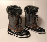 Dream Paris Dream Pairs winter snow insulated boots women size 11