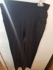 SKETCHERS of Los Angeles size small black stretch pants two back pockets