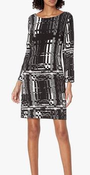 Wade Black Whitewash Dress