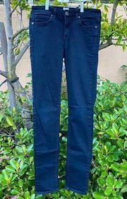 Rich & Skinny Black Denim Jeans. Straight. Size 28 Excellent pre-owned condition