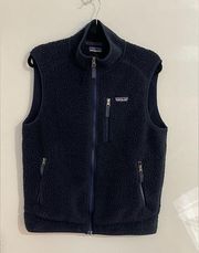 Fleece Vest, Navy, Medium