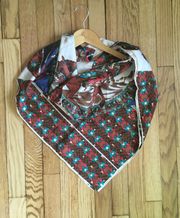 Western Aztec Large Silk Scarf