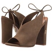 Steve Madden Saffron Open Toed Mules With Ankle Strap