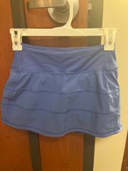 Lululemon Wild indigo  Pace Rival Skirt