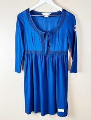 Odd Molly Cappella Mini Dress Blue