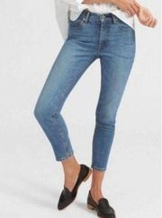 Everlane Ankle Mid Rise Jeans. EUC. Size 26.