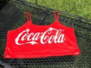 Coca Cola Crop Tank Top M ❤️