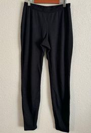 Patagonia Womens Performance Base Layer Capilene Pants Black Outdoors medium