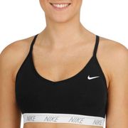 black racerback sports bra 