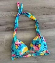 Betsey Johnson S Floral Bikini Swim Top