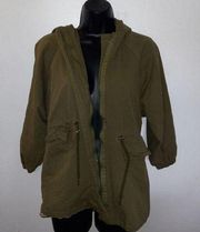 Olive green Shein jacket -150-