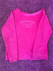 blue mountain sweat shirt 