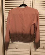 NWOT  Milan Sweatshirt with Rosegold