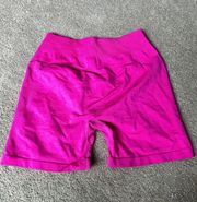 Celer Pink Biker Shorts