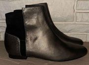 New LOGO Lori Goldstein Collection Leather Gabbi Chelsea Ankle Boots