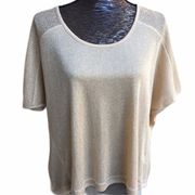 Pretty XXI metallic knit top