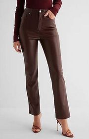 Faux Leather Pants