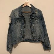 Buckle Denim jacket