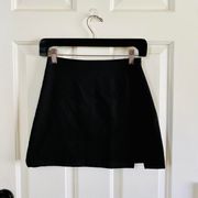 Motel Black Pelma Mini Skirt