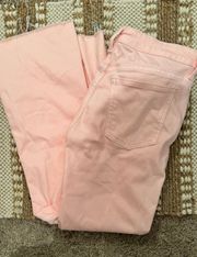 Francesca’s pink jeans 