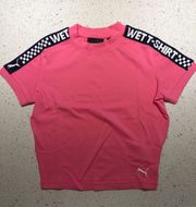 By Rihanna Hot Pink Crop Top