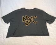 NYC Crop Top Shirt