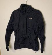 The North Face Women's Black Rain Coat Size Small FLAW