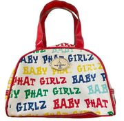 Baby Phat Girlz Vintage 90s Y2K Bright Urban Novelty Glam Bougie Mini Handbag