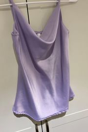 Lilac Crowell Neck Tank Top