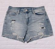 SO goods for life high rises hottie distressed shorts raw hem sz 9/29 W