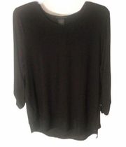 NWT Grace Elements top with overlay in back