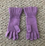 Talbots Purple Wool Blend Gloves