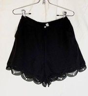 LC Lauren Conrad Black Shorts Size xs