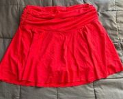 Women's S Red Skort