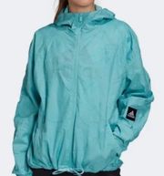 NWT Adidas W.N.D Primeblue Hooded Jacket Lightweight Windbreaker