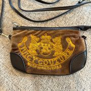 Vintage Y2K Juicy Couture small handbag, brown