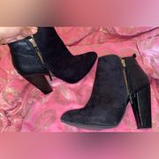 Target Black Heeled Boots / Booties