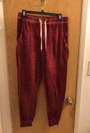 Red Sleepwear Bottoms 