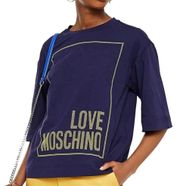 NEW Love Moschino Women’s Boxy Oversized Tshirt size 6