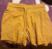 Mustard Yellow Shorts