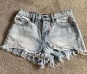 jean shorts