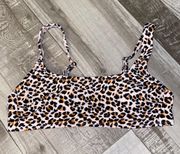 Target Cheetah Print Bikini Top