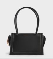 Charles and Keith Brontë Double Handle Shoulder Bag