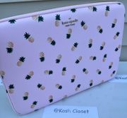 Kate Spade New York Pink Multi Laptop Case Sleeve