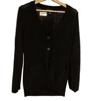 Ralph Lauren black sweater cardigan size M