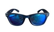 Polaroid Vintage 1990’s  Blue Reflective Lens Sunglasses