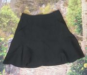 DIANE von furstenberg black skirt size 6