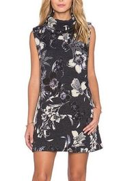 OBEY bonham floral mini dress